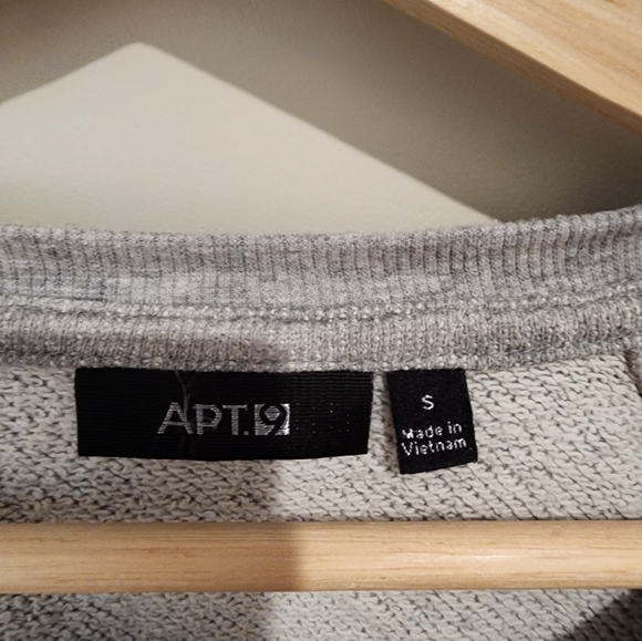 Apt. 9 Grey Jewel Sweater - Picture 3 of 3